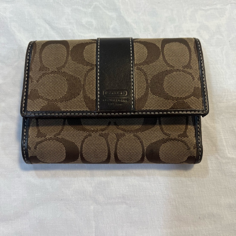 Coach Signature Wallet Unisex